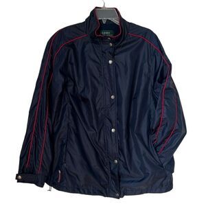 Vintage 90s Women's Lauren Ralph Lauren  Lightweight Windbreaker Lined Jacket 1X